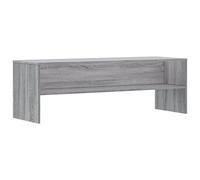 vidaXL TV Cabinet Grey Sonoma 120x40x40 cm Engineered Wood