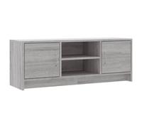 (grey sonoma) vidaXL TV Cabinet TV Stand Media Console High Gloss White Engineered Wood