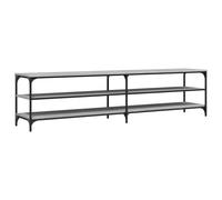 (grey sonoma) vidaXL TV Cabinet TV Stand TV Unit Media Cabinet Engineered Wood and Metal