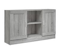 Sideboard Grey Sonoma 120x30.5x70 cm Engineered Wood