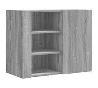 Wall Cabinet Grey Sonoma 75x35x60 cm Engineered Wood