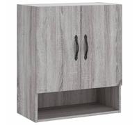 (grey sonoma) vidaXL Wall Cabinet Wall Storage Display Cabinet Concrete Grey Engineered Wood