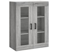 vidaXL Wall Mounted Cabinet Grey Sonoma 69.5x34x90 cm