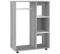 (grey sonoma) vidaXL Wardrobe Bedroom Rack Closet Clothes Storage Organiser Engineered Wood