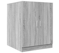 Washing Machine Cabinet Bathroom Laundry Room Cupboard Storage Rack with Door