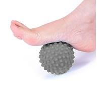 Grey Spiky Massage Ball,Hard Foot Myofascial Balls Foot Massage Roller Trigger Point Massage Balls for Muscle Deep Tissue Relaxation