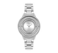 Grey Stainless Steel Quartz Analog Watch - female - Police - Watches - Gray - ONE SIZE - Accessories ONE SIZE