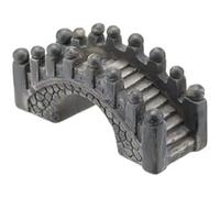 Grey Stone Arch Bridge Miniature, Fairy Garden Accessories, Mini Lighthouse Water Well Bridge, Micro Landscape DIY Kit