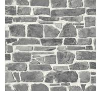 Rasch Portfolio Stone Brick Wall Wallpaper