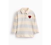 Grey Striped Rugby Top 4-5 years