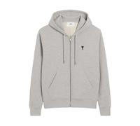 Grey Sweatshirt Aw25 Modern Style - male - Ami Paris - Zip-throughs - Gray - L - Sweatshirts & Hoodies L