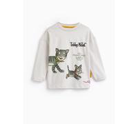 Grey Tabby McTat Long Sleeve Tee 6-7 years