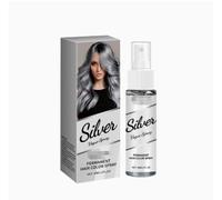Grey Temporary Hair Colour Spray Instant Washable Hair Dye | for Adults, Party & Halloween, Cosplay Use, Christmas & Birthdays, Wash Out Formula