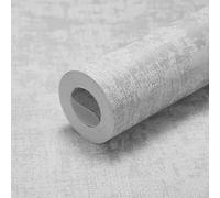 Grey Thick Concrete Wallpaper Industrial Textured Concrete Effect Wallpaper Cement Shabby Chic Contact Wallpapers Roll Faux Matte Textured Feature Wallpapers Decorative for Bedroom Living Room Gym