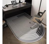 Grey Thick Mat For Office & Home(Grey,100x160cm)