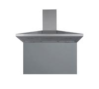 Grey Toughened Kitchen Glass Splashback 90cm x 75cm - SP90GY SIA Grey One Size