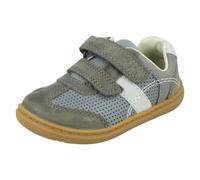 (Grey, UK 3 Infant) Boys Clarks Hook & Loop Casual Shoe Flash Metra - F Fit