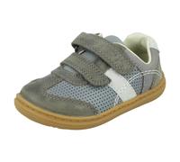 (Grey, UK 3 Infant) Boys Clarks Hook & Loop Casual Shoe Flash Metra - G Fit