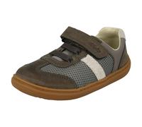 (Grey, UK 7.5 Infant) Boys Clarks Elasticated Lace Detailed Shoes Flash Step T - G Fit