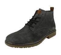 (Grey, UK 7.5) Mens Rieker Smart Casual Ankle Boots 33106