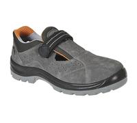 (Grey, UK 8) Portwest Steelite Obra Safety Sandal