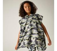 Grey unisex 5-9 Years Regatta Kids’ Towel Robe Grey, Size: 5-9 Years