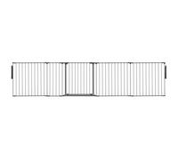 (Grey, Up to 331cm) Safetots Multi Panel Room Divider