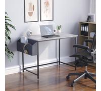(Grey) Vida Designs Brooklyn Large Home Computer Desk