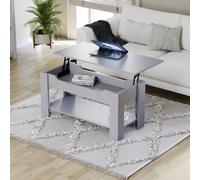 (Grey) Vida Designs Home Living Room Lift Up Coffee Table