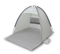 (grey) vidaXL Beach Tent 3-Person Lightweight Tent Camping Tent Shelter Waterproof