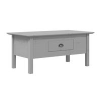 (grey) vidaXL Coffee Table Hall Side Table End Table Telephone Table Solid Wood Pine