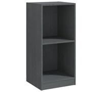 (grey) vidaXL Solid Pinewood Side Cabinet Living Room Side Sofa Table Multi Colours