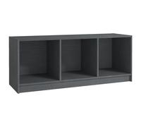 (grey) vidaXL Solid Pinewood TV Cabinet Living Room Sideboard TV Stand Multi Colours