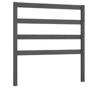 (Grey) vidaXL Solid Wood Pine Bed Headboard Home Furniture Multi Colours Multi Sizes