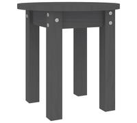 Solid Wood Pine Coffee Table Ø 35x35 cm Side Accent Table Multi Colours vidaXL