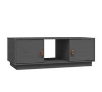 (Grey) vidaXL Solid Wood Pine Coffee Table Side Centre Accent End Table Multi Colours