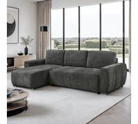 More4Homes Vienna 3 Seater Fabric Pull Out Sofa Bed Grey