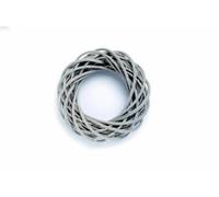 Grey Wash Rustic Willow Ring Wreath-25CM