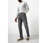 Grey Washed Slim Fit Denim Jeans 34R