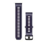 Garmin Quick Release 22 Mm Silicone Strap Clear One Size Translucent Imperial Purple / Indigo
