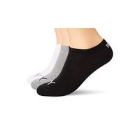 (Grey/White/Black, 9) 3 Pack Puma Unisex Sneaker Sports Sock Denim Blue 2 1/2-5