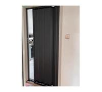 Grey White Folding Accordion Concertina Sliding Door Aluminium, Interior Privacy Room Divider Doors Screen, Home Commercial Concertina Doors(Gray,WxH 31x80in/78.5x203cm)