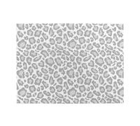 Grey White Leopard Print,500 Pieces Puzzles for Adults-Wooden Jigsaw Puzzle for Adults Elderly