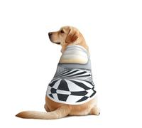 Grey White Mountains and The Sun Dog Shirt Vest Dog Clothes- Breathable Cooling for Big Dogs, Sun Protection Comfort Wear for Golden Retriever, Husky, Alaska Outdoor Activities 3X-Large