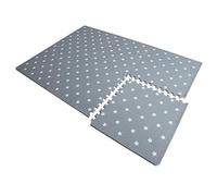Grey & Wite Interlocking Floor Foam Mat Living Room Kids Playmat Gardan Yoga Exercise Gym gymnastic Children's Bed Room Equipment Soft Foam Tiles