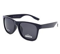 Grey Wolf Fashion Style Polarised Sunglasses for Men Women Driving Fishing Sport Light Grey Lenses Black Plastic Frame Anti Glare