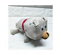 (Grey Wolf) Minecraft Plush Toys Minecraft Creeper Enderman Wolf Soft Stuffed Kids Xmas Gift