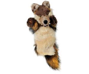 Grey Wolf puppet Grey Wolves hand puppet Canis Lupis long sleeved glove puppets