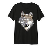 Grey Wolf Wolves Pack Wolf Lovers Gift Premium T-Shirt