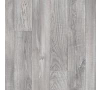 Grey Wood Effect Cushion Backed Vinyl Flooring Sheet-2mX3m Vinyl Flooring UK Grey One Size